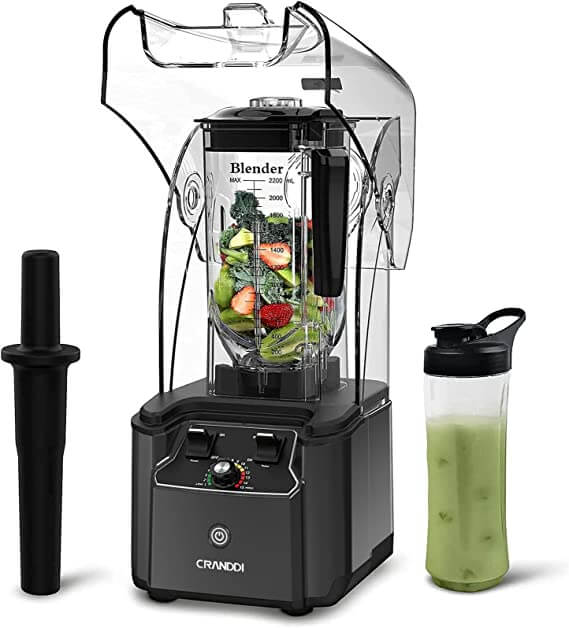 VITASUNHOW Professional Countertop Blenders,High Power Kitchen Home and  Commercial Blender,Multi-Function blender for Shakes and Smoothies,64 oz