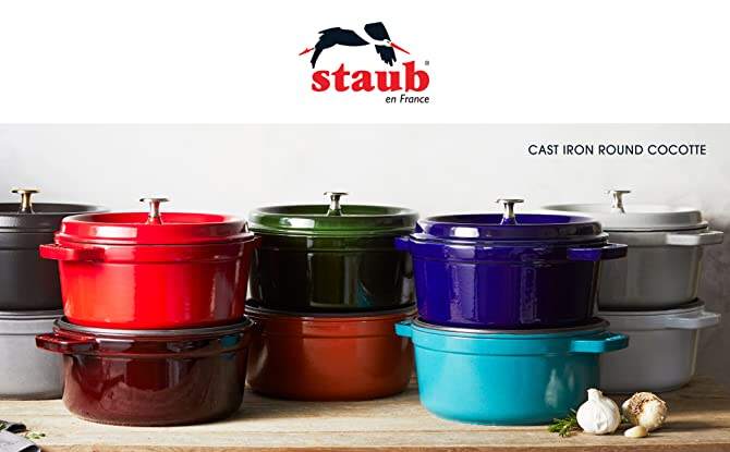 Staub Cast Iron 5-qt Tall Cocotte 12502406 - Best Buy